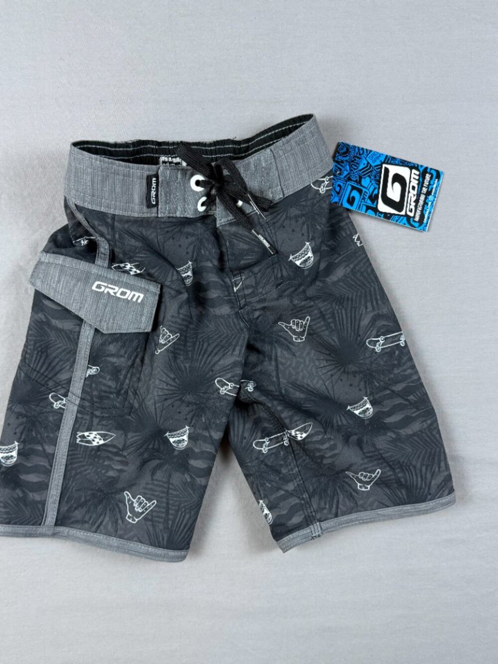 NWT Grom Boys Swim Trunks